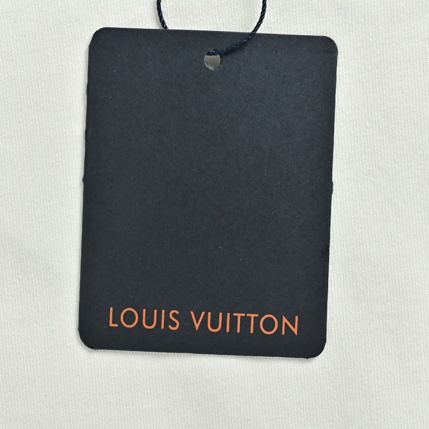 Louis Vuitton/Louis Vuitton 26ss leather chest label short sleeves